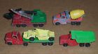 Lot Set Tootsietoy Ho 1950-60 Vehicles Vintage 5 Scale Size Construction