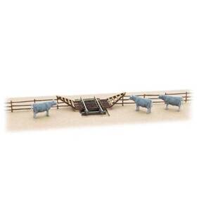 Micro-trains Line Mtl49945040 Micro-trains N Scale Cattle Guard Fence Kit