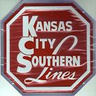 10014 Microscale Squared 8 " City Aluminum Embossed Gauge Kansas Southern
