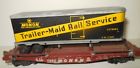 Mine-preowned Collected Monon Ho Scale Vintage Penn Line Rail Service Flatbed