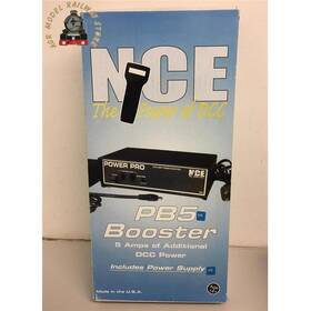 Nce0033 Nce 097652115114 5a Booster P514 With Power Supply Uk Plug