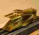 Omi-1344 Overland Models Omi Brass Undecorated Russell Steel Snow Plow Single Track Ho Nib