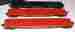 P-160782 Gilbert Die Cast Metal Flat Bed Ho Scale Train Cars Lot Of 3
