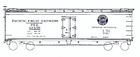 Tc2871 Railroad Fruit Kit Wood Craftsman Express Ho Pacific Reefer