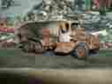 Rd600 Handmade Custom Scrap 1 87 Wrecked Mack Burned Gazoline Tanker Truck