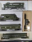 Rrm-8001 Model Ho Army Train Set Locomotive With Rocket Launcher