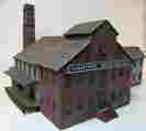 Rsl2057 2057 Rslaser Factory Building Ho Scale Model Railroad Structure Unptd Wood Laser Kit
