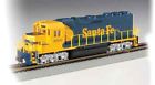 Bac-63515 Santa Warbonnet Ho Bl Gp40 Fe Emd Ylo Loco Dc Standard 3509