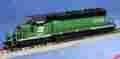 37-6601 Sd40-2 6770 Burlington Northern Kato Precision Railroad Models Diesel Mid Production By Dcc Ready Excellent