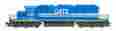 49323-04 Sd40-2 7374 Gatx Capital Corporation Non-sound Intermountain Railway Co Loco By W Dcc Free Ship In U.s 844201015193