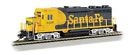 Bac-62307 Standard Diesel Dc Fe Gp30 Santa 3228 Nib Loco - Emd Ho