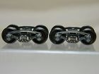 T-128 T-1-1 Kadee Ho Vintage Bettendorf Metal Freight Truck Pair Mib