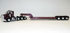 T800w Tonkin Trailer Ho Kenworth Day Tractor Cab Maroon Lowboy