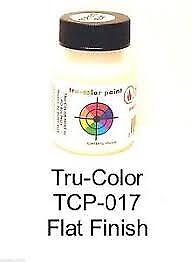 Tru-color Paint Tcp017 Tru-color 1 Oz Flat Clear Acrylic