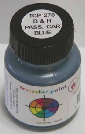 Tru-color Paint Tcp270 Tru-color Airbrush D And H Passenger Car - Blue 10