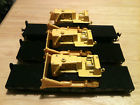 22317 Tyco Rio 6 Grande Ho Lot Flat Cars Long 3 Scale "