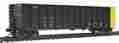 Walthers-50 910-65705 Walthers Coal Gondola 6-pack Ready To Run Consumers Power Cpox Black 616374096732