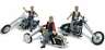 Woo-as5554 Woodland Scenics Ho Scale Bad Boy Bikers 724771055549