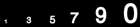 Woo727 Woodland Scenics Gothic Numbers White Dry Transfer Decal 724771007272
