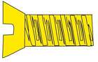 Woo854 Woodland Scenics Flat Head Machine Screw 724771008545