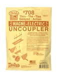 HON3 Scale Kadee #708 Electric Delayed-action Uncoupler Kit. Fixed Price $20.64.