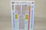 Ho Microscale Decals 87-1102 Union Pacific Rr Upy Yard Switcher Locomotive. Fixed Price $9.00.