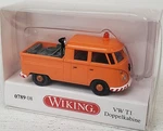 Wiking New Ho 1/87 Mow Volkswagen Vw T1 Crew Cab Pick-up Bus Bright Orange. Fixed Price $31.99.