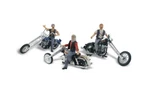 Woodland Scenics Bad Boy Bikers Ho Railroad Train Figure / Vehicle AS5554. Fixed Price $22.49.