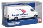 Walthers (ho) 949-12206 Service Van Speedy Movers Assembled. Fixed Price $8.95.