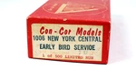 Con Cor Kit 1006, New York Central Wood Box Car, Ho Scale, Collectable Nos. Fixed Price $34.00.
