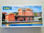 Ho Scale Kibri 9368 Eschbronn Train Station Building Kit Open Box Complete. Fixed Price $45.99.