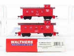 Ho Scale Walthers 932-27564 Cb&q Burlington Route 30' 4-WINDOW Caboose 2-PACK. Fixed Price $74.95.