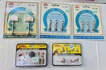 Vintage? Ho Train Supplies, Exxon Signs, Lighted Lamposts, People, Scenic Accent. Fixed Price $21.95.