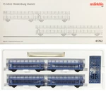 Marklin Ho #41762 Db Sylt Bilevel Auto Transport Car Set, New Box 2002 Only. Fixed Price $129.00.
