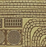 Chooch Enterprises 8657 All Scale Flexible Roadway Cobblestone Details. Fixed Price $15.99.