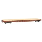 Kadee #9506 Union Pacific Up #57059 - Rtr Ton Aar Flat Car Ho Scale. Fixed Price $47.99.