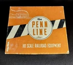 Penn Line Ho 4-6-2 K-4 Locomotive & Tender Kit Diecast W/box Untested. Fixed Price $90.00.