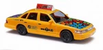 Busch 49030 Nyc Taxi Crown Victoria Ho 1:87 Scale "flower Power". Fixed Price $17.99.
