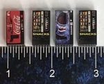 Ho Scale (4 Pcs) Coke Pepsi Snack Vending Machines Modern Era Vinyl Wrapped. Fixed Price $31.69.