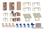 Decorative Set Furniture For Technical Office Ho Gauge Kibri 38655. Fixed Price $41.14.