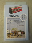 Walthers Cornerstone Series Electric Utility Pole Set 933-3101 Cib. Fixed Price $9.99.