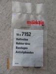 H0 - Marklin 7152 Traction Tires 13MM 1/2" Diameter (pack Of 10) Nib. Fixed Price $11.50.