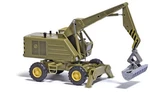 Busch 42899 Ho 1974 Weimar Mobilbagger T174-2 Assembled Crane W/clearing Bucket. Fixed Price $57.51.