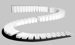 Woodland Scenics ST1411 4% Incline/decline Set. Fixed Price $18.69.
