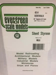 Evergreen Scale Models Styrene Sidewalk Sheet .040 X 6 12IN .1 15.2 3 4514. Fixed Price $9.98.