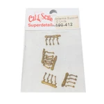 Scale 190-412 Prr Induction Phone Antenna Supports Diesels Units. Fixed Price $17.99.