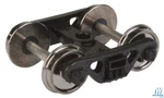 Walthers 920-2011 Rigid Trucks W/36" Metal Whls 100TON Asf Roller Bearing (2) Ho. Fixed Price $11.99.