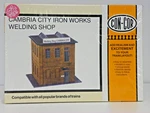 Con-cor U/a "cambria City Iron Works Welding Shop" Plastic Kit #9059. Fixed Price $31.23.