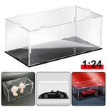 Acrylic Display Case Box Action Figure Collectibles For 1: 24 Diecast Model Car. Fixed Price $36.99.