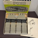 Vintage Atlas 47 Piece Ho Gauge Pier Set No. 80, W/ Directions Nos. Fixed Price $9.95.